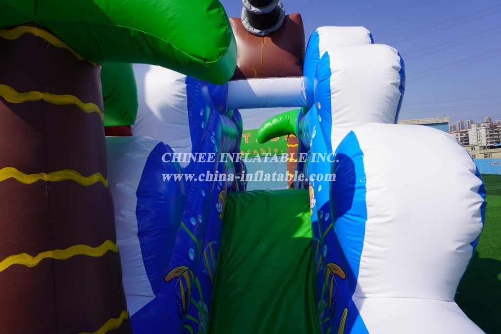 T6-510 Pirate Theme Inflatable Combos