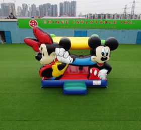 T2-3355 Disney Mickey & Amp Minnie springen aufblasbares Haus