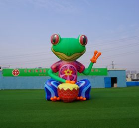 CA-02 Riesen im Freien aufblasbare Frosch aufblasbare Figur aufblasbare Werbung 5M hoch