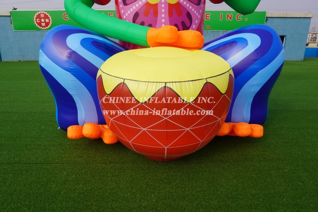 CA-02 Giant Outdoor Inflatable Frog Inflatable Character Inflatable Advertising 5M Height