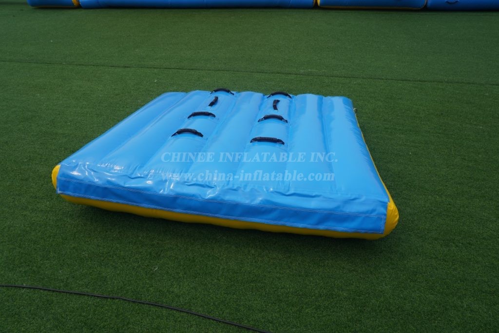 S61 Mini Inflatable Floating Water Park Inflatable Sea Resort Aqua Park Outdoor Floating Island