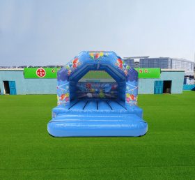 T2-4164 12X12Ft Blue Party Bouncing House