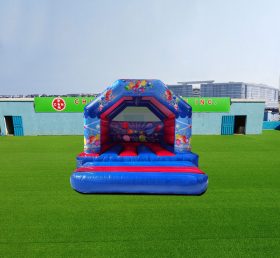 T2-4165 12X12Ft Blue and Red Party Bouncing House
