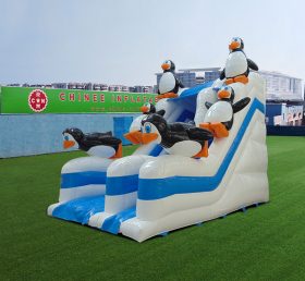 T8-4042 15-Fuß-Plattform Weihnachten Rutsche (Pinguin)