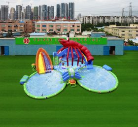 pool2-580 Lobsters inflatable pool