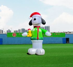 C1-209 Weihnachten aufblasbare Snoopy
