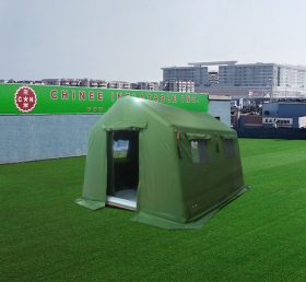 Tent1-4071 Grüne Armee aufblasbares Zelt