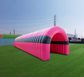 Tent1-4293 Pink aufblasbares Tunnelzelt