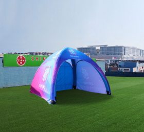 Tent1-4692 Markenkampagne Werbung Spinne Zelt