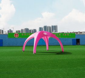 Tent1-4694 Custom Pink Werbung Kampagne Spider Zelt