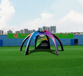 Tent1-4705 Spinnenzelt für Werbung für Großveranstaltungen