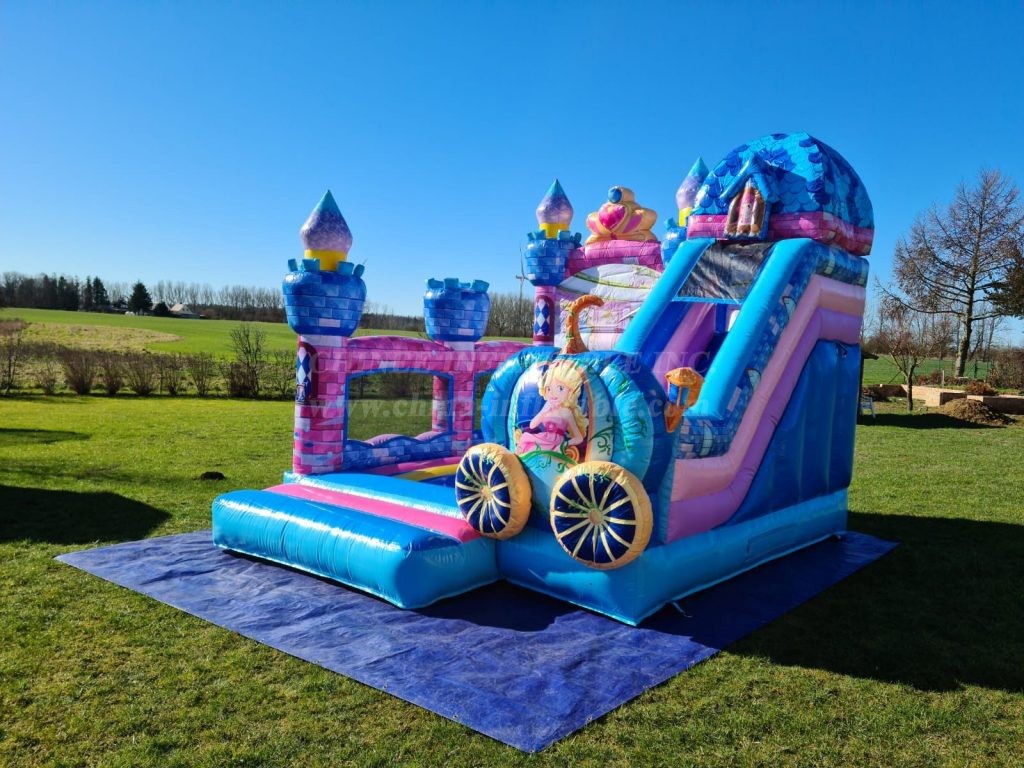 T2-4716 Fairy Tale Castle Inflatable Combo