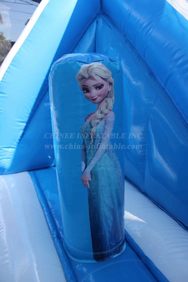 T2-4589 Frozen Castle With Slide
