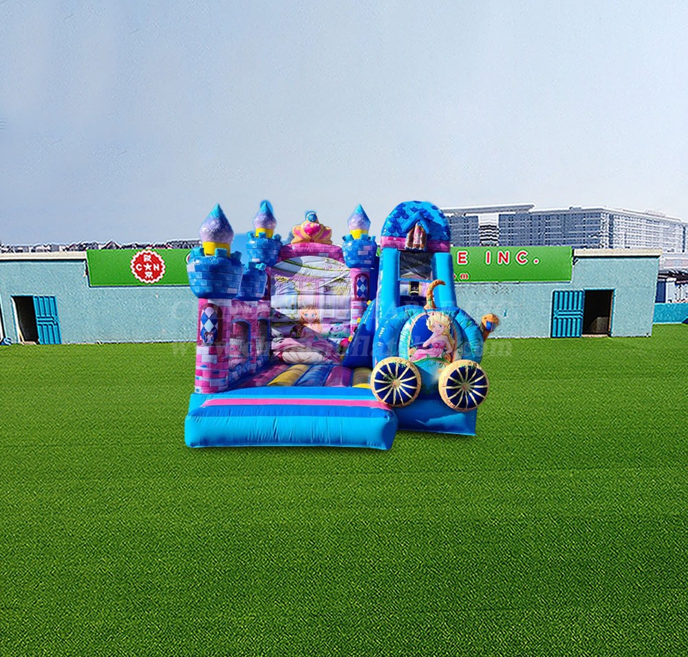 T2-4716 Fairy Tale Castle Inflatable Combo