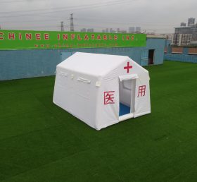 Tent1-4718 Tragbare aufblasbare medizinische Notunterkunft mit durchsichtigen Fenstern für Notfalleinsätze