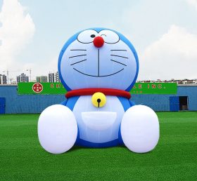 S4-621 Riesen Cartoon Werbung aufblasbare Film Charakter blau Doraemon