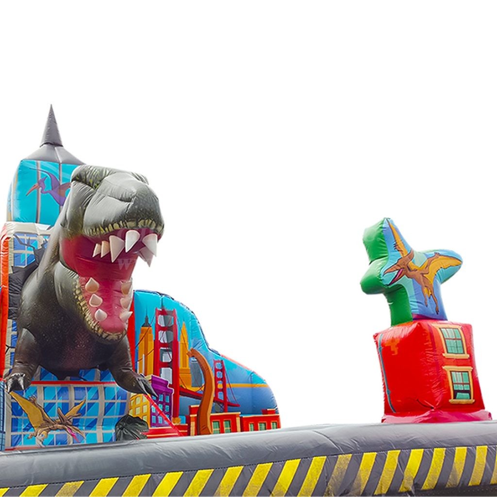 T6-1102 Jurassic theme inflatable combination