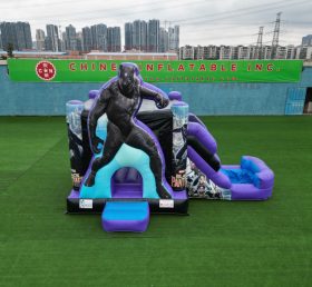 T2-8002 Black Panther Bouncy Castle with...