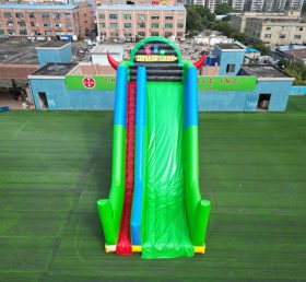 T8-1416B Devil Themed Inflatable Slide